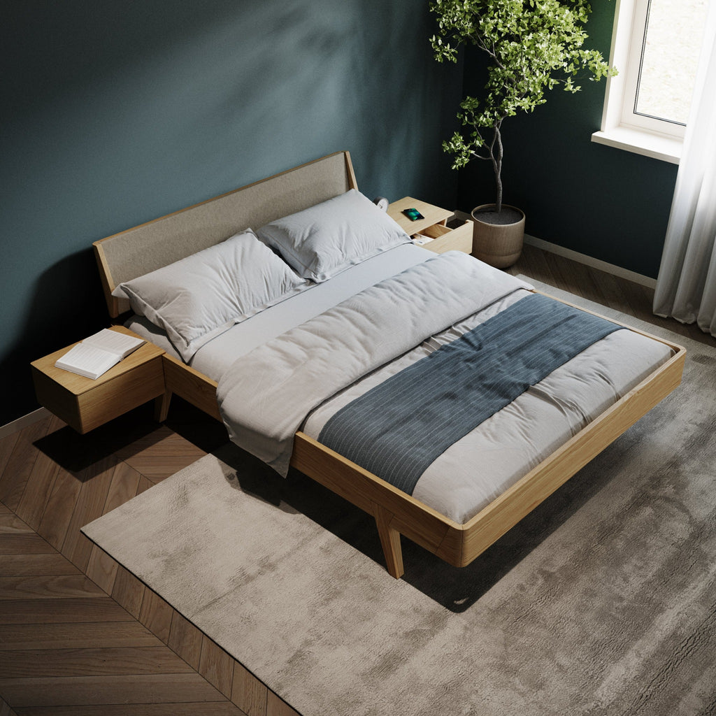 ASPECT - Wooden Bed - Scandinavian Style | Milola