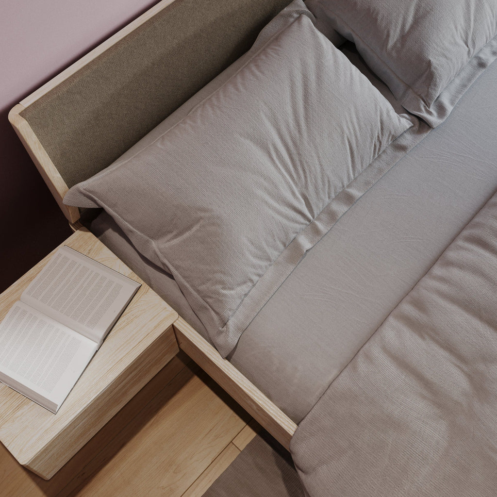 ASPECT - Wooden Bed - Scandinavian Style | Milola