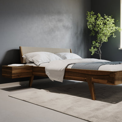 ASPECT - Wooden Bed - Scandinavian Style | Milola