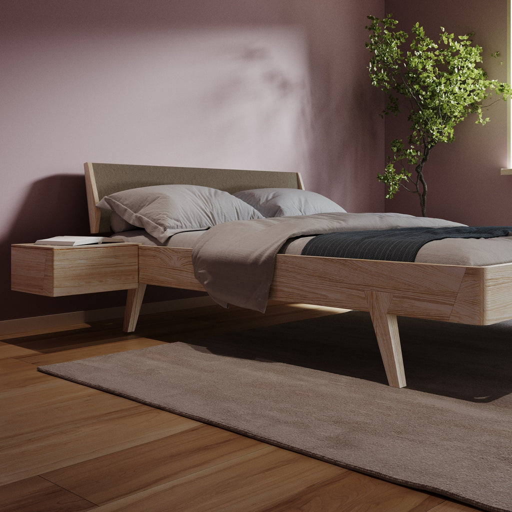 ASPECT - Wooden Bed - Scandinavian Style | Milola