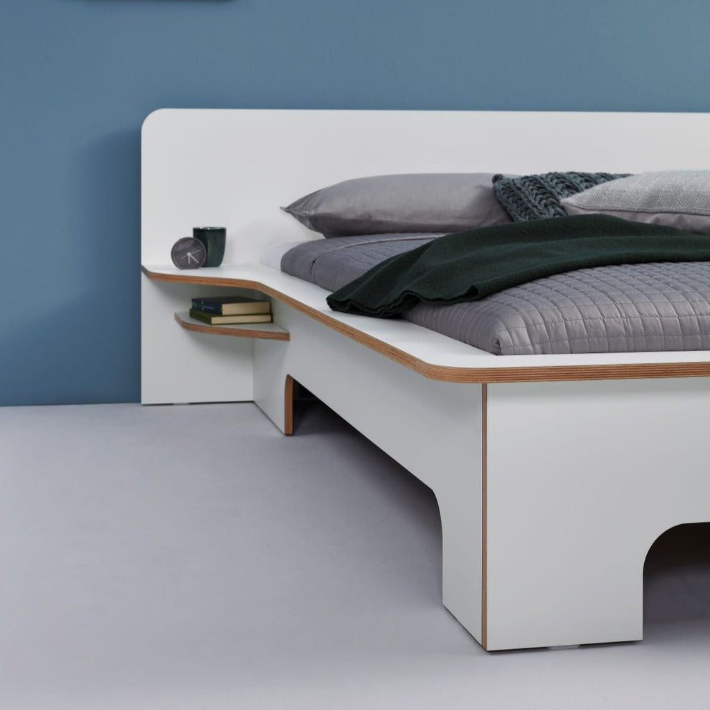 PLANE-Wooden Bed-Modern Design-Bolzan | Milola