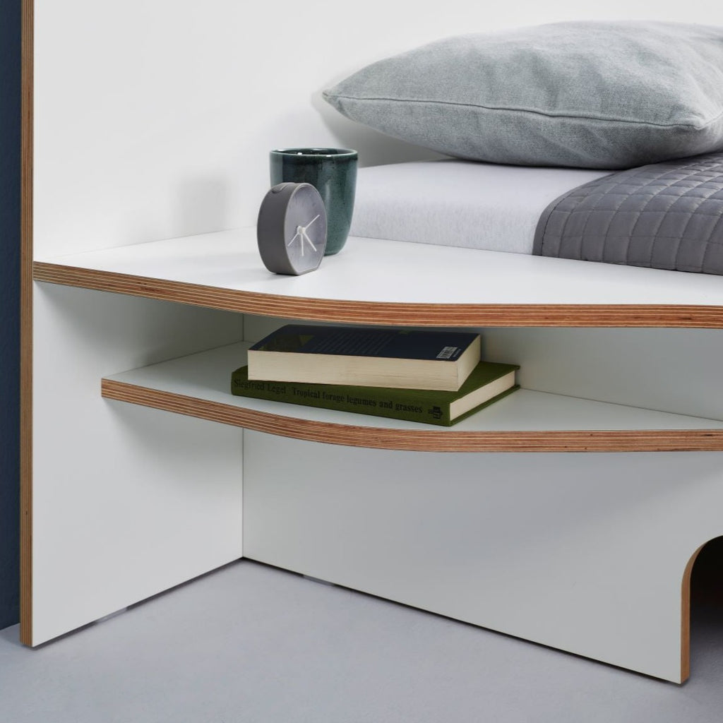 PLANE-Wooden Bed-Modern Design-Bolzan | Milola