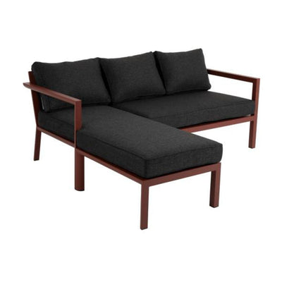 Delia Divan L-Shaped Outdoor Sofa