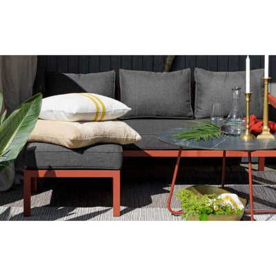 Delia Divan L-Shaped Outdoor Sofa