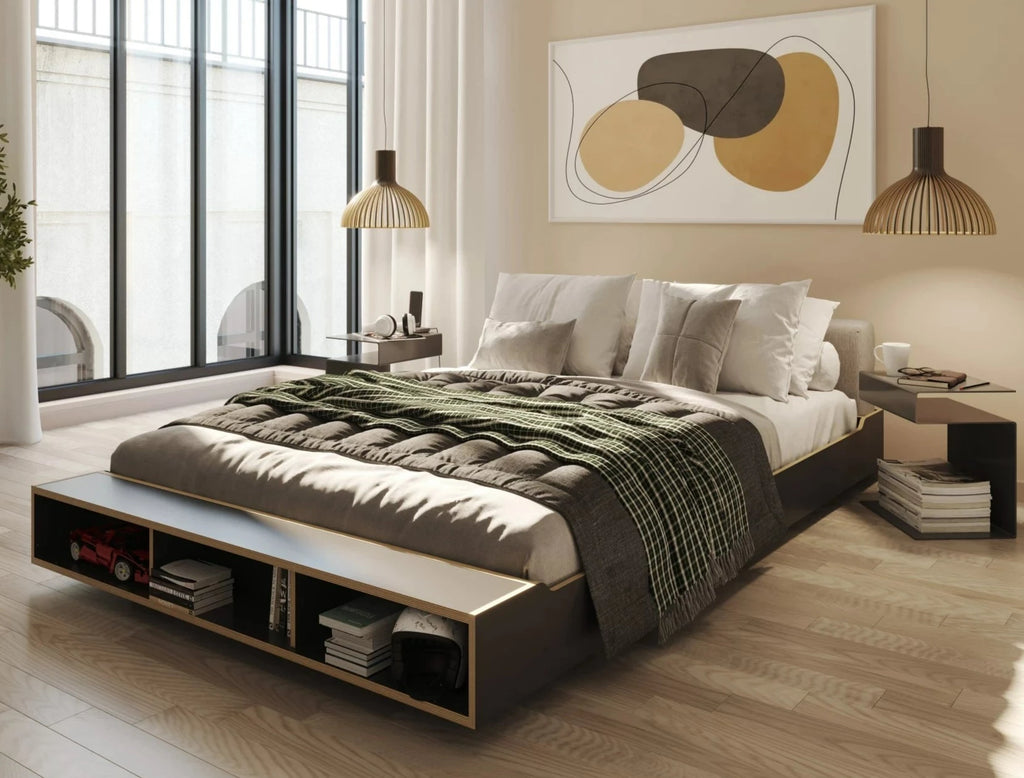 MAUDE Wooden Bed
