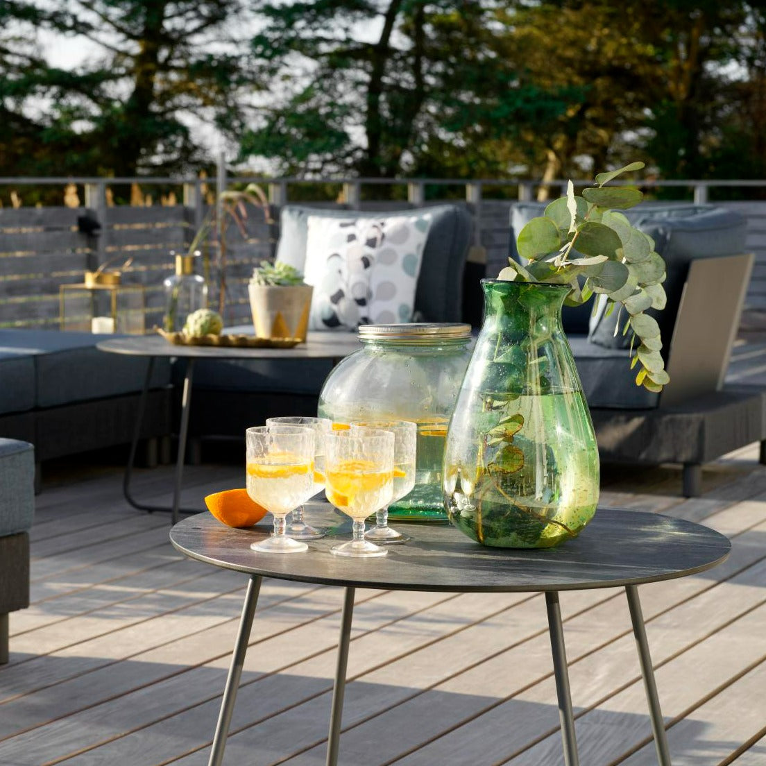 Battleford Outdoor Modular Sofa Set - Midnight Blue