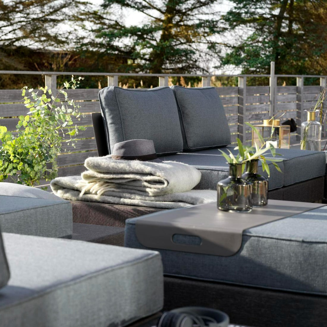 Battleford Outdoor Modular Sofa Set - Midnight Blue