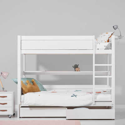BUNK Bed in White  - Kids Bedroom - Lifetime Kids | Milola