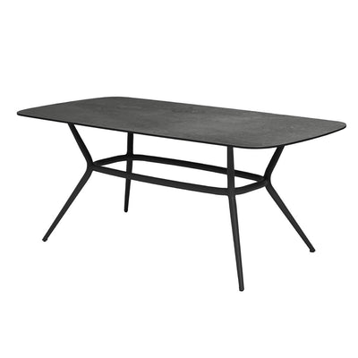 JOY - Aluminium Dining Table in Lava Grey - Modern & Elegant - Cane-Line | Milola