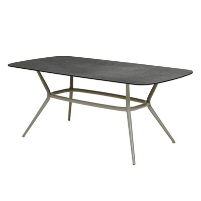 JOY - Aluminium Dining Table in Taupe - Modern & Elegant - Cane-Line | Milola