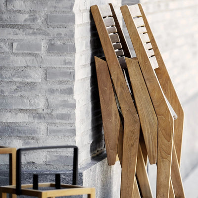 FLIP - Wooden Folding Outdoor Dining Chair - Teak - Cane-Line | Milola