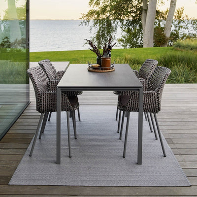 PURE Outdoor Dining Table - Ceramic - Cane-Line | Milola