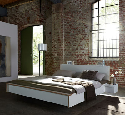 FLAI - Wooden Bed - Minimalist Design - Müller Small Living | Milola