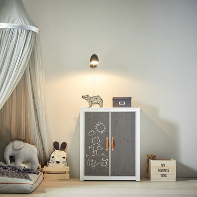 Modular Bookcases and Storage Unit Doors and Drawers in Blackboard - Lifetime Kidsrooms | Milola