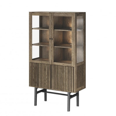 Smoked Oak/Slatted-Caso | Milola