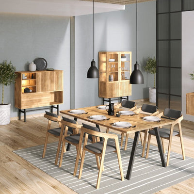CASO230-Highboard-Wooden-Furniture-Caso | Milola