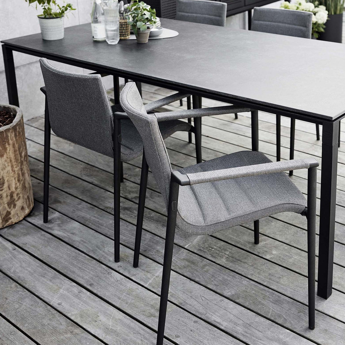 CORE - Outdoor Dining Armchair - Stackable - Cane-Line | Milola