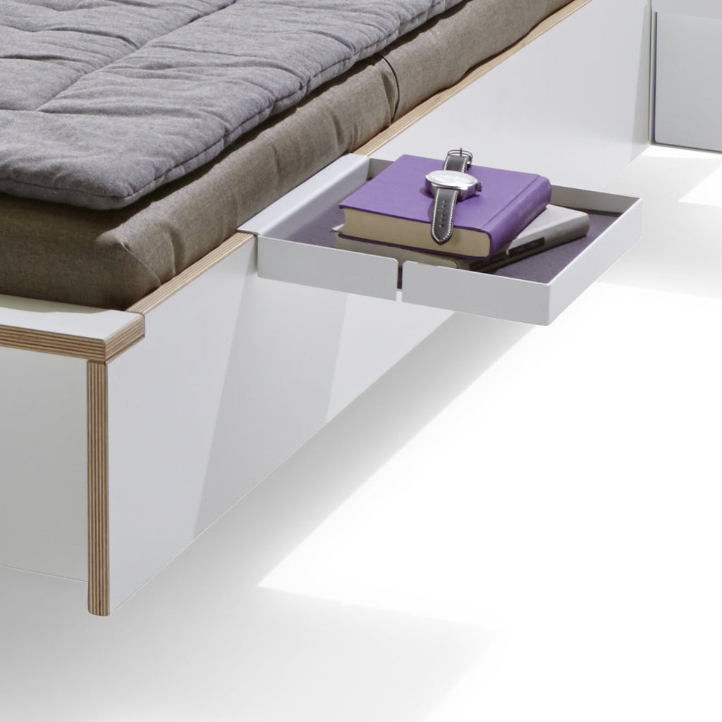 FLAI - Single Wooden Bed - Minimalist Design - Müller Small Living | Milola