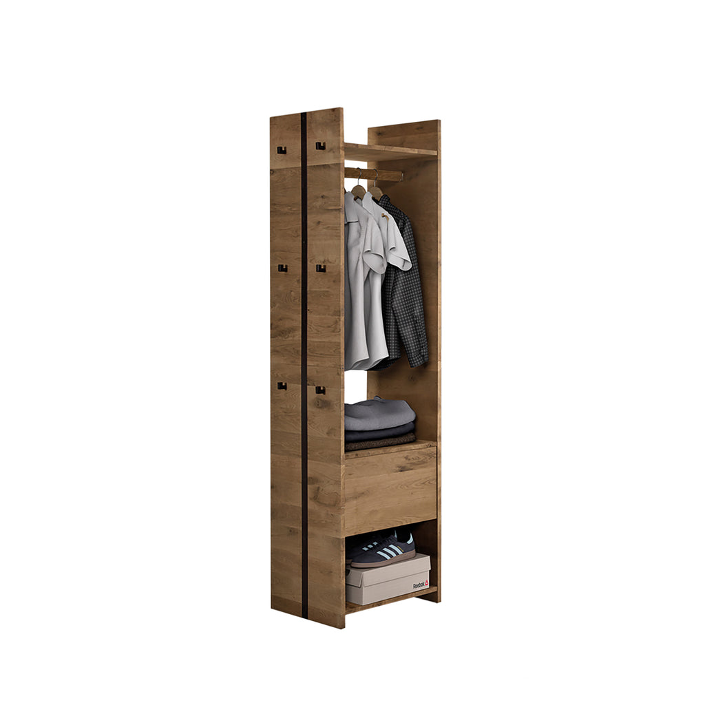 STORM - Wooden Wardrobe - Scandinavian Design | Milola