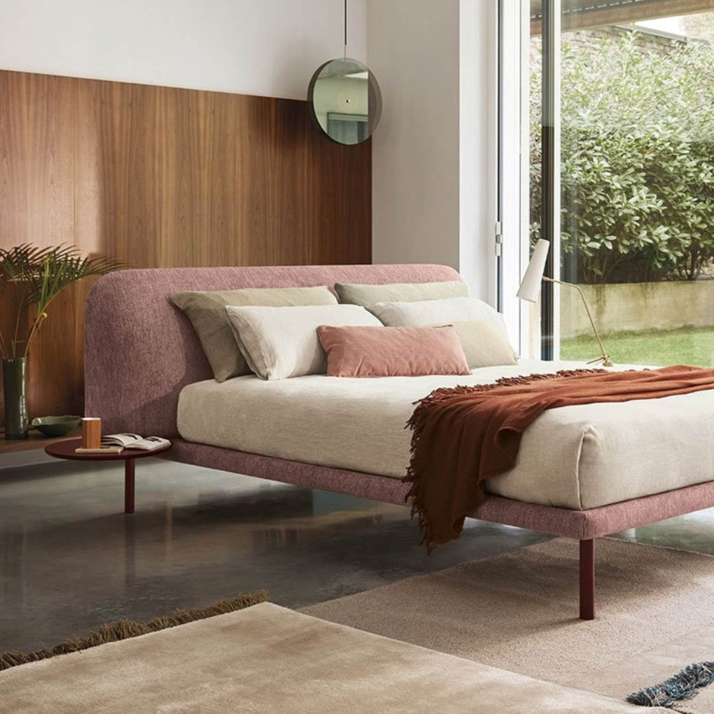 MARTY - Upholstered Bed - Elegant Design - Bolzan | Milola