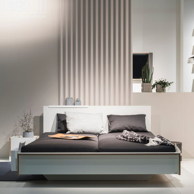 FLAI - Wooden Bed - Minimalist Design - Müller Small Living | Milola