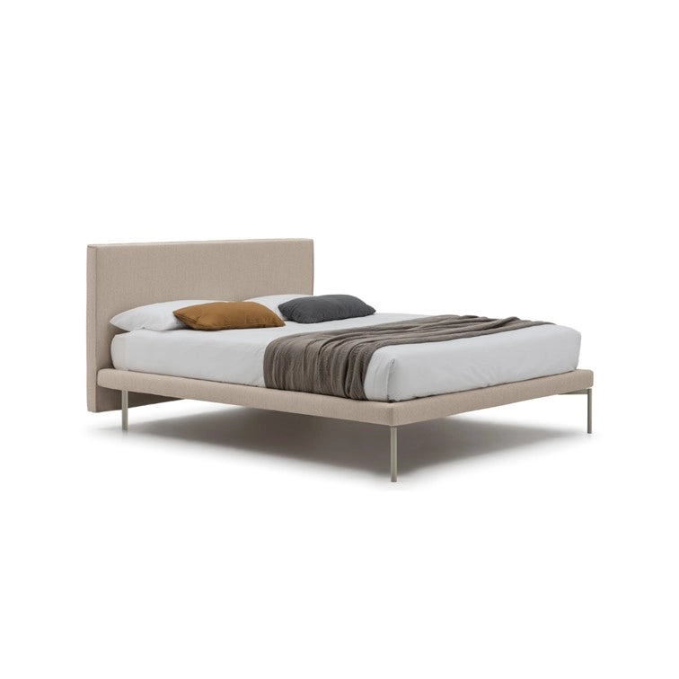 METROPOLITAN - Upholstered Bed - Simple Elegant Design - Bolzan | Milola