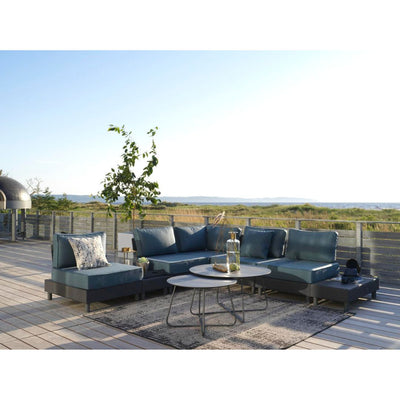 Battleford Outdoor Modular Sofa Set - Midnight Blue