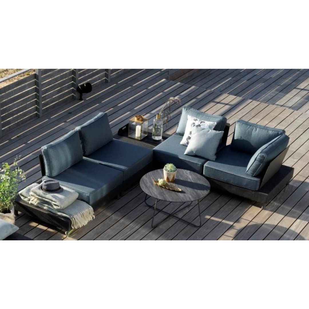Battleford Outdoor Modular Sofa Set - Midnight Blue