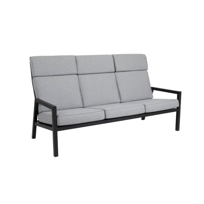 Belfort Garden Lounge Set - 3 Seater Sofa with 2 Reclining Chairs, Footstools and Coffee Table