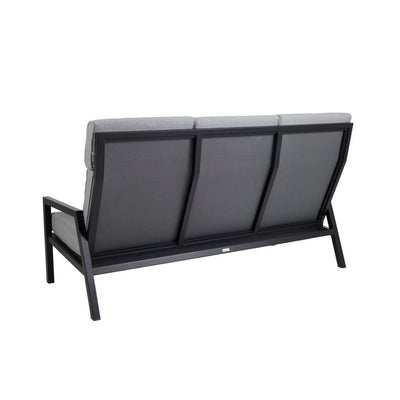 Belfort Garden Lounge Set - 3 Seater Sofa with 2 Reclining Chairs, Footstools and Coffee Table