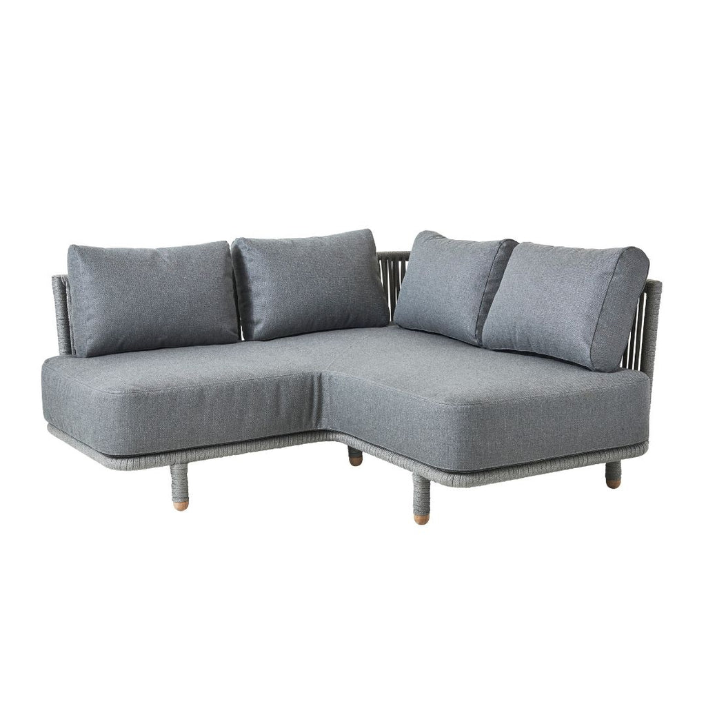 MOMENTS - Modular Outdoor Sofa with Covers - CaneLine | Milola