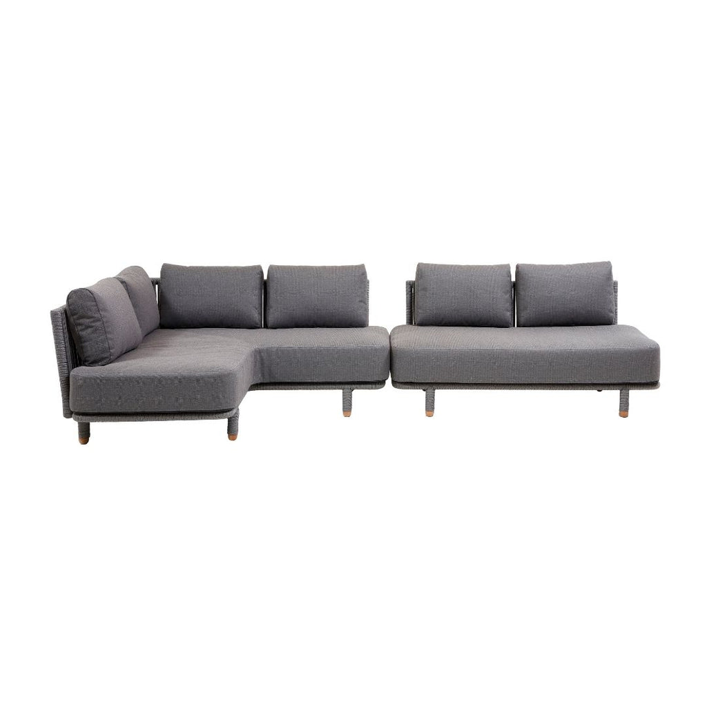 MOMENTS - Modular Outdoor Sofa with Covers - CaneLine | Milola