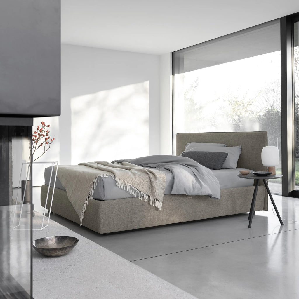 GAYA -  Storage Bed - Fabric Bed - Bolzan | Milola