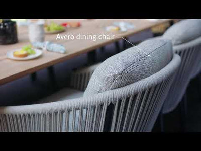AVERO Dining Chair in Grey/Soft Grey - Suns | Milola