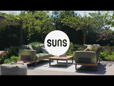 NARDO - Garden Sofa Set - in Forest Green - Suns | Milola