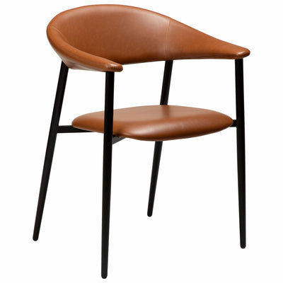 ROVER-Dining Chair- Leather - Vintage Light Brown Danform | Milola