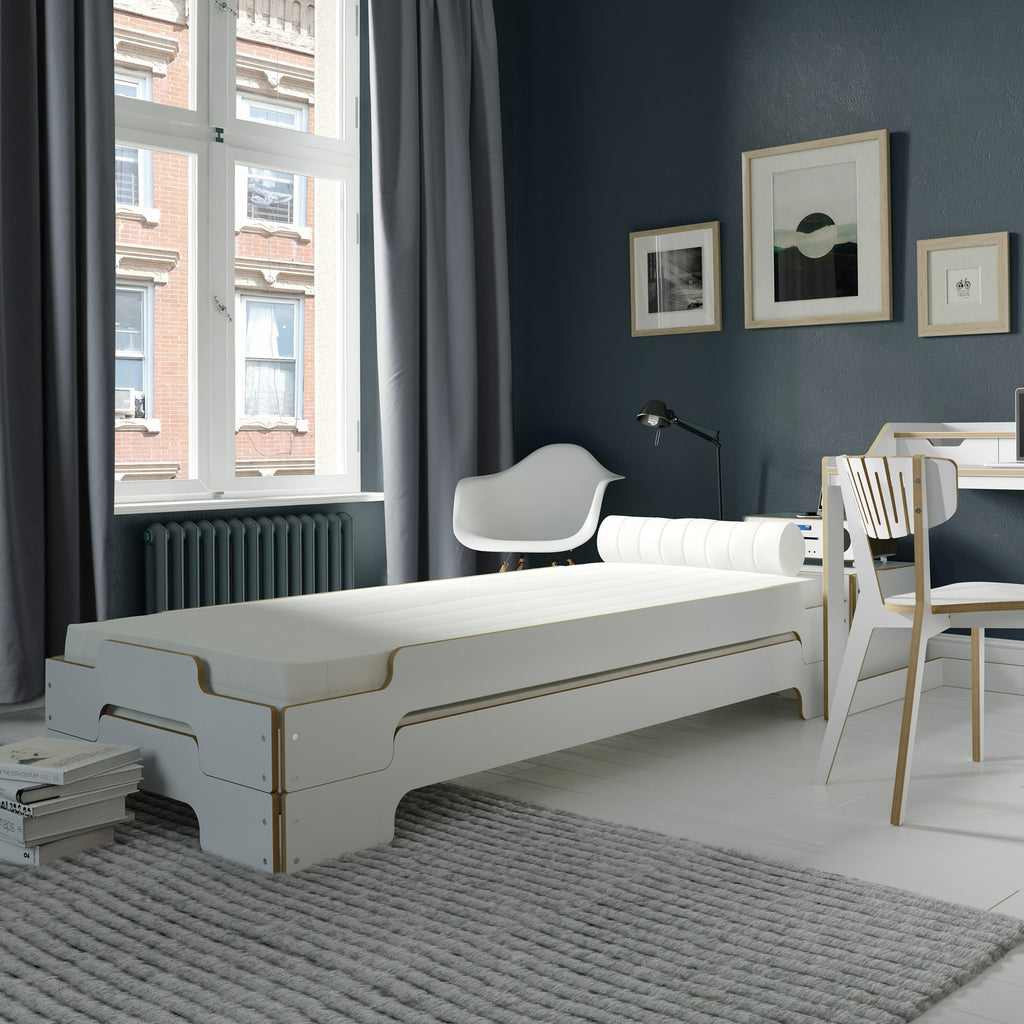 STACKING Beds in White - Müller Small Living | Milola