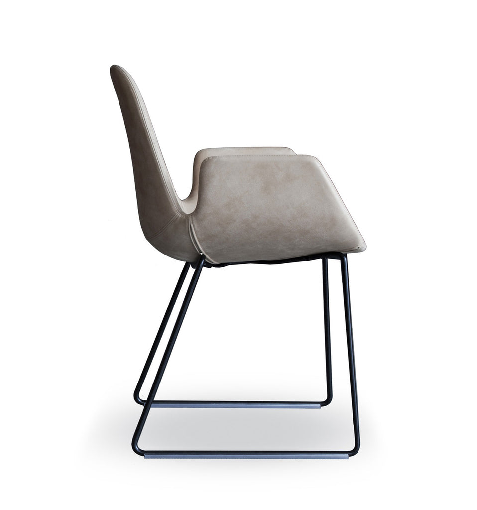 STEP-Armchair-with Gliders-Tonon Italia | Milola